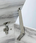 Soft Close Lid Support System With 250N Gas Struts, Heavy Duty Hinges, installed in wooden cabinet
