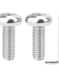 Armrest Screws For Zody Office Chair Replacement Hardware M6 16mm Size Pair Durable Alloy Steel Grade 12.9 with Allen Key