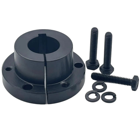 Top Shelf One Inch QD Quick Disconnect Bushing Carbon Steel SH Style Fixed Bore For Pulleys And Sheaves with bolts and washers.