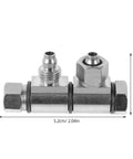 Pro Grade Tire Changer Quick Release Air Valve Connector Portable Heavy Duty Steel Replacement Part With 8mm Output And 9.7mm Thread For Tire Machines In Auto Shops And Service Bays, steel connector
