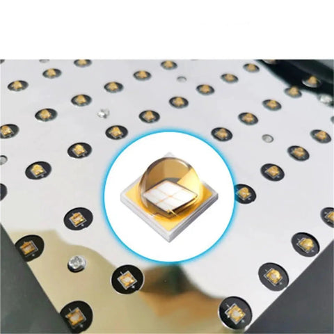 Premium Led Uv Curing Lamp With Switchable 365Nm 395Nm 405Nm Bands, showing LED chip array for effective curing.