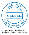 Genuine Gerber replacement parts logo with emphasis on quality for Ceramic Disc Cartridge With Brass Stem For Thermostatic Faucets Replacement.