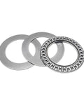 Top Shelf Needle Roller Thrust Bearings With Axial Cage And Precision Roller Insert 45X65X5MM, showing three metal rings.