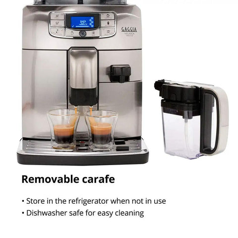 Top Shelf Stainless Steel Espresso Machine Featuring Fifty Four Ounce Water Tank Built For Reliable Pressure Extraction And Buttery Smooth Shots That Totally Upgrade Your Daily Coffee Grind with removable carafe.