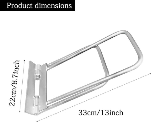 Eaves Seam Locker WPMS-T5 Economical Alternative to HTSL25E2 showing dimensions 8.7in by 13in for roofing drip edge folding.