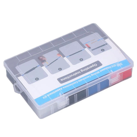 Get This Awesome Jeanoko Heat Shrink Tubing Kit With 580 Pieces In Assorted Sizes For Top Electrical Insulation And Wire Protection In Cool Colors Like Black Yellow Blue Red Green And Clear Perfect For Daily Maint. plastic case