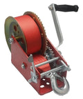 Manual Winch With Heavy Duty Beefed Up Webbing For Vehicle Recovery And Cargo Handling Portable Vehicle Mounted Cable Puller