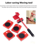 Haul Heavy Gear With Ease Use This Durable Furniture Lifter Tool Set Featuring Smooth Gliding Wheels and Sliders for moving heavy items.