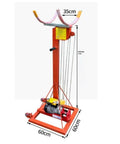 Powerful Automatic Lift Platform For Rolling Shutter Garage Doors And Industrial Elevators With Heavy Duty Load Bearing Stability For Warehouses And Shop Renovations That Get The Job Done Right, dimensions 60cm x 60cm, height 1.3m.