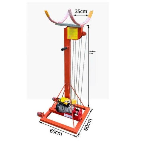 Powerful Automatic Lift Platform For Rolling Shutter Garage Doors And Industrial Elevators With Heavy Duty Load Bearing Stability For Warehouses And Shop Renovations That Get The Job Done Right, dimensions 60cm x 60cm, height 1.3m.