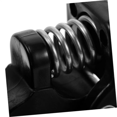 Close-up of Heavy Duty Plastic Door Catch Latch with spring mechanism for easy install and stable positioning.