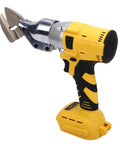 Oreilet BL Series Cordless Sheet Metal Cutter With 400Nm Torque And 360-Degree Rotating Head, yellow and black handheld tool.