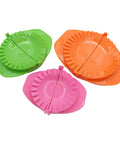 Set Of 3 Dough Press Molds 4 Inch 5 Inch 6 Inch Plastic Pastry Shaper For Dumplings Hand Pies Ravioli Pierogi Turnovers with crimped edges