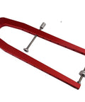 Aluminum Alloy Acoustic Guitar Repair Tool Set With CNC Machined Clamp For Back Panel Cracks And Opening, Adhesive Repair, Red Finish
