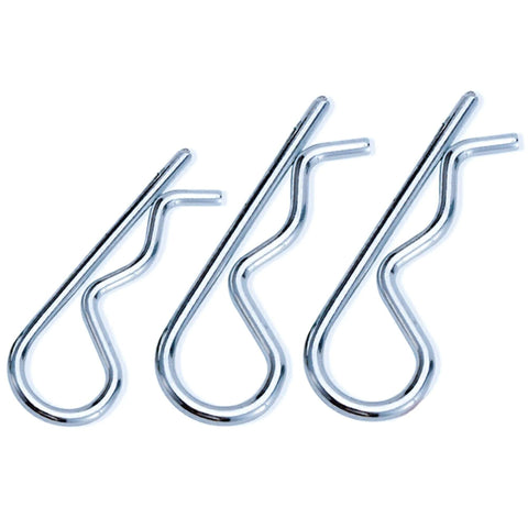 Built Tough 8 To 20 Pack Adjustable Clevis Pins Set With Flat Head And Multi Hole Side For Quick Length Trim M8x50 Zinc Coated Alloy Steel