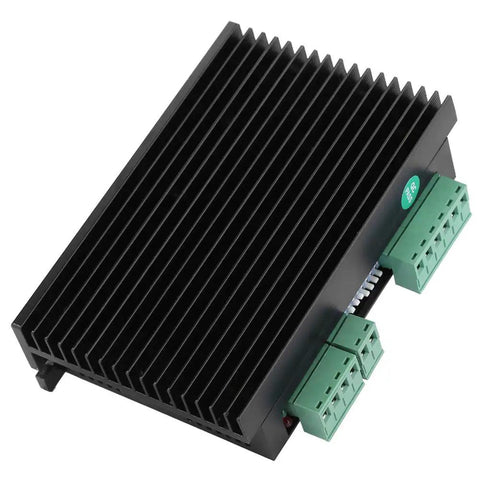 DM556 Two Phase Stepper Motor Driver for 24V to 50V DC, 1.0 to 5.6A Bipolar PWM Control with heatsink for CNC and 3D printers