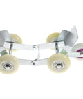 Heavy Duty Vehicle Moving Dolly No Slip Rubber Steel Pro Car Mover Skate For Garage Transport Polycarbonate Wheel Casters Motorcycle Shifting Built Rock Solid Reliable Gear For Mechanics And Drivers Nailing The Job In Shop, steel dolly with polycarbonate wheels