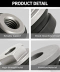 Ford Explorer 4 Piece Rack And Pinion Bushing Kit For 2010 to 2015 Models, reliable support, shock-absorbing design detail