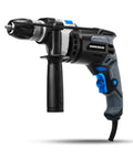 Hammerhead 7.5-Amp 1/2-in variable-speed hammer drill with 6-bit set, side view