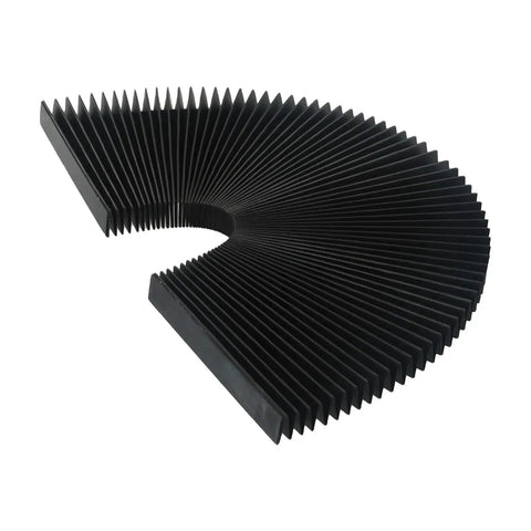 Heavy Duty Dust Shield Cloth For Milling Machines, Three Proof Flat Accordion Bellows Cover, CNC Guard, 150mm Fit, Easy Install