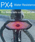 USB Rechargeable Wireless Bike Tail Light With Remote Control, 5 Modes Turn Signals, Ultra Bright LED, IPX4 Waterproof Bicycle Rear Light For Night Riding, Easy Mount And High Visibility For Safer Night Rides on wet bike rear