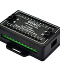 Heavy Duty Screw Terminal Block Distribution Box Module 30A 300V 2x12 Positions with expansion ports visible