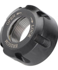 Heavy Duty ER25 Collet Nut With Dynamic Balancing For CNC Lathe And Milling Machines M32X1.5 Thread close-up of nut with grooves