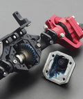 Beefed Up Bevel Gear Set 30/8T For Front And Rear Universal Drives In 1/10 Scale RC Crawlers Hardened Steel Gear Upgrade Exposed