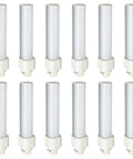 LED PLD Light Bulb 9W 18W Equivalent G24q Base Ballast Dependant 1100 Lumens Cool White CFL Replacement