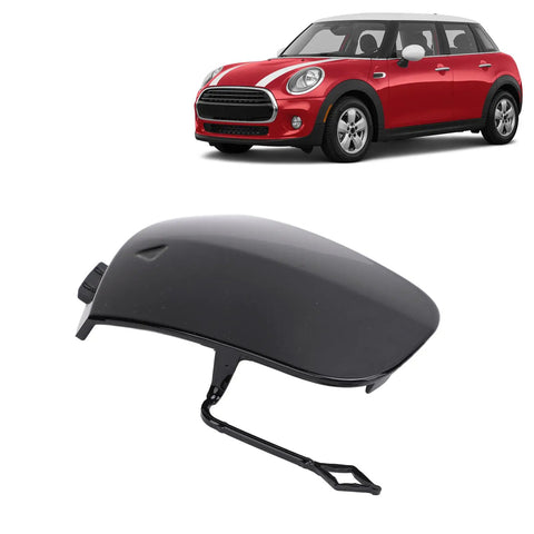 Tow Hook Eye Cover For Clubman F54 2014-2017 Black Front Bumper Towing Eye Replacement Easy Install OE 51117376447 7376447