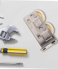 3 Piece Sliding Door Pulley Wheel Window Roller For Smooth Replacement For Sliding Gates And Doors with tools for installation