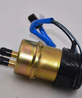 Side view of a fuel pump replacement for Kawasaki Ninja ZX9R ZX6 ZX10 ZX11 ZZR600 and Honda CBR600F Series Hawk GT motorcycles.