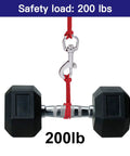 Heavy Duty Metal Swivel Flag Snaps With Kickass Swivel Eyelets For Max 5/16 Inch Rope, Sweet Polished Look, Pack Of Two, Solid Flagpole Rigging And Durable Dog Leash Hardware For Daily Use with a 200 lb weight.