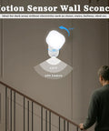 Straight Up Heavy Duty Wireless Motion Sensor Led Wall Lights With Rechargeable 6000 Mah Battery And Nifty Remote Control No Sweat Installation For Indoor Staircase Or Closet Lighting mounted on wall with sensor range indicators