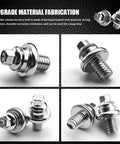 Tough As Nails Oem Style Car Battery Terminal Bolts 3/8 16 Thread Short Stud Extender For Chevy Silverado Express Impala, galvanized iron bolts.