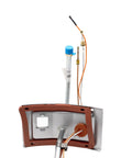 Model Specific Natural Gas Burner Assembly AM44966 for Water Heaters, metal and plastic construction, top angle view