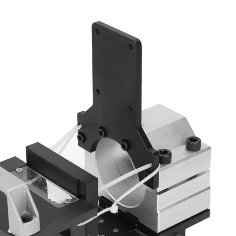 Solid Build Height Adjustable Woodworking Slotting Bracket precision tenon locator with aluminum guide rail for accurate cuts.