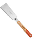 Ryoba 7 Inch Double Edge Japanese Pull Saw for Pro Grade Fine Woodworking, Flush Cuts with Smooth Chip Removal, Geometric Teeth, Two Sided Blade for Versatile Detail Work, Trim and Craft Projects Made Easy, with beech handle