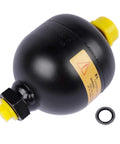 Diaphragm Accumulator 20 Cu In 0.32 L High Pressure 4786 Psi With G1/2 Thread for hydraulic systems, durable steel construction