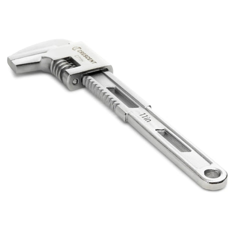 11 Inch Automotive Wrench With Big Jaw Capacity And Slim Head For Tight Spots Smooth Jaws Will Not Mar Chrome Or Brass Fittings