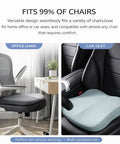 High Performance Car Booster Seat Cushion For Mini Cooper SE Convertible John Cooper Works placed on car seat and office chair.