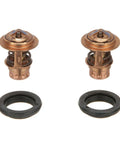 Replacement Thermostat Kit For Mercury Outboard Motors 135 200 HP Includes Two Thermostats And Gaskets For Optimal Cooling