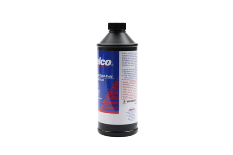 GM Original Equipment DOT 4 Hydraulic Brake And Clutch Fluid 16 Oz With High Boiling Point For Brake System Protection Low Temperature Stability Corrosion Resistance And Smooth Shifts