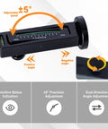 Universal Camber Alignment Tool With Magnetic Base For Car Suv Rv Precision Wheel Straightening Gauge showing adjustable panel with angle indicators