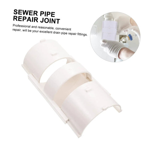 Drainage Repair Coupling For Quick Leak Fixes And Sturdy Sewer Connection For Emergency Drain Pipe Repairs Leakage Accessory Ideal For DIY Home Plumbing Fixes And Quick Patch Solutions That Stops Leaks Fast