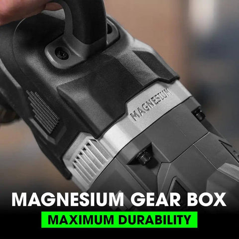 Pro Grade 24V Brushless Cordless Right Angle Drill Thumping Out 1680 In Lbs Torque magnesium gear box with durable finish