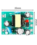 Dual Output AC To DC Switching Power Supply Module Isolated PCB Board 35mm By 25mm Top View