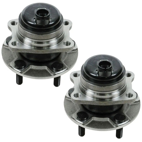 Heavy Duty Rear Wheel Hub And Bearing Assembly Pair For 2001 To 2007 Chrysler Grand Caravan Town And Country With Abs Brake Compatible close-up view.