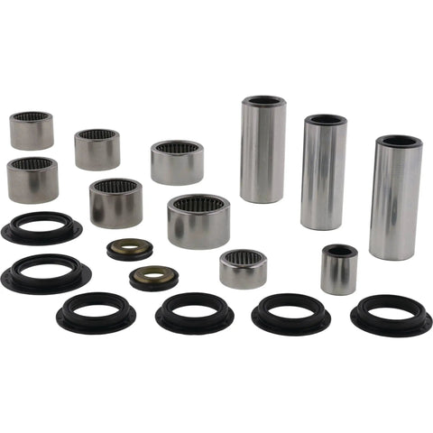 Rear Suspension Linkage Rebuild Kit For KLX250R 1994-1996, KLX250S 2006-2019, KLX250SF 2009-2010, KLX300R 1997-2007 To Restore Smooth Handling And Peak Performance On Dirt Bikes, steel bearings and seals