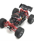 Beefed Up Metal Upgrade And Modification Kit For 1/16 Scale RC Car M162 16207 Silver Heavy Duty Parts installed on RC chassis